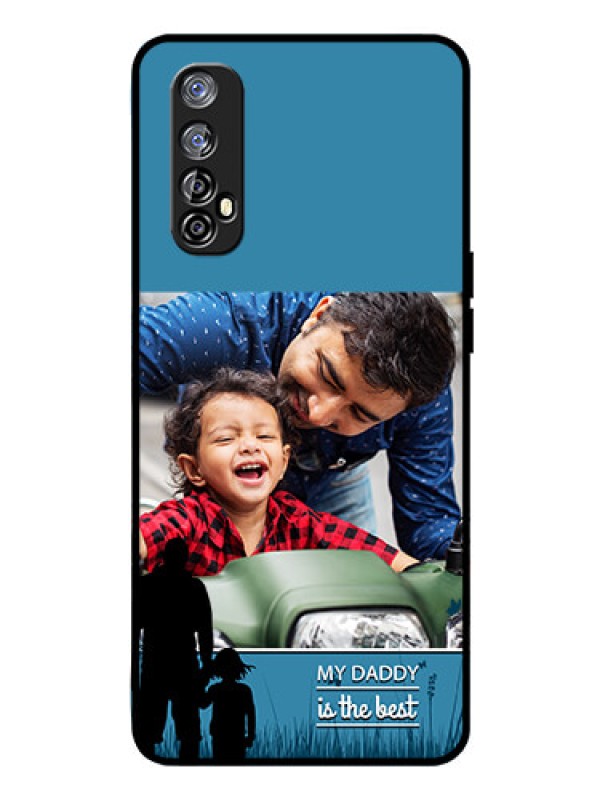 Custom Realme Narzo 20 Pro Custom Glass Mobile Case  - Best dad design 