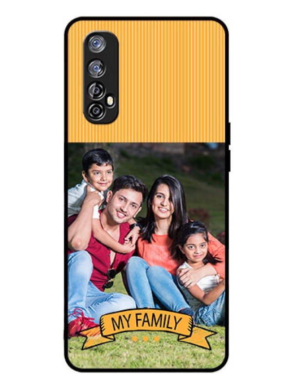Custom Realme Narzo 20 Pro Custom Glass Phone Case  - My Family Design