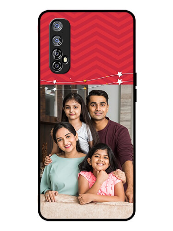 Custom Realme Narzo 20 Pro Personalized Glass Phone Case  - Happy Family Design