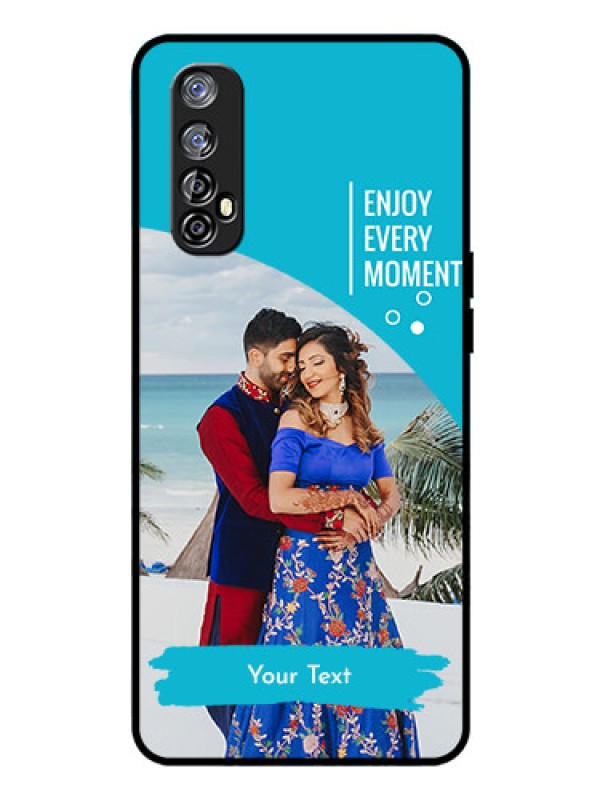 Custom Realme Narzo 20 Pro Custom Glass Mobile Case  - Happy Moment Design