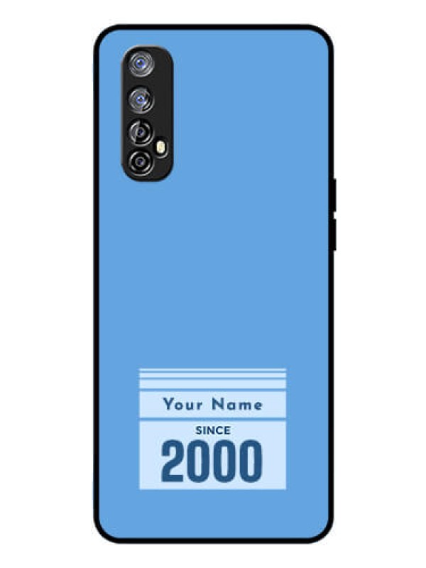 Custom Narzo 20 Pro Custom Glass Mobile Case - Custom Year of birth Design