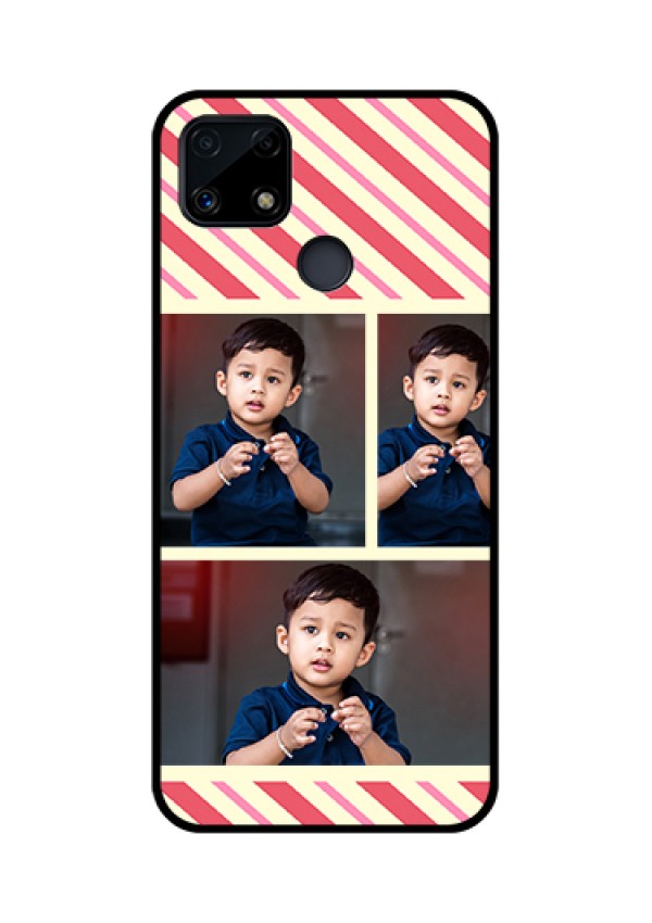 Realme Narzo 20 Personalized Glass Phone Case  - Picture Upload Mobile Case Design