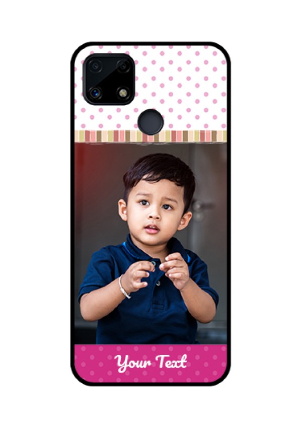 Realme Narzo 20 Photo Printing on Glass Case  - Cute Girls Cover Design