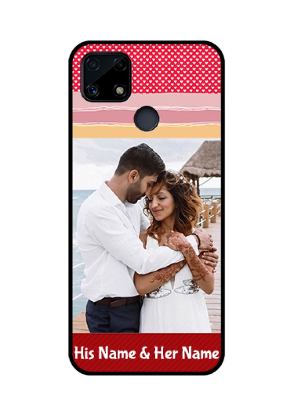 Realme Narzo 20 Custom Glass Mobile Case  - Premium Case Design