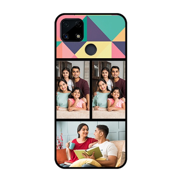 Realme Narzo 20 Custom Glass Phone Case - Bulk Pic Upload Design Realme Narzo 20 Custom Glass Phone Case - Bulk Pic Upload Design