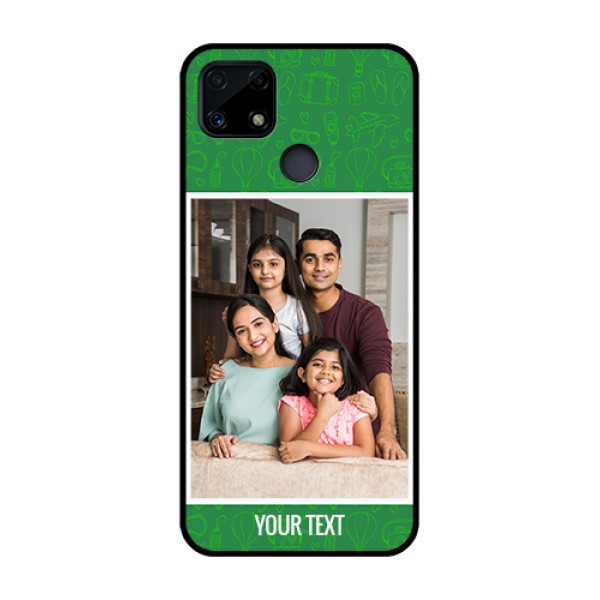 Realme Narzo 20 Personalized Glass Phone Case - Picture Upload Design Realme Narzo 20 Personalized Glass Phone Case - Picture Upload Design