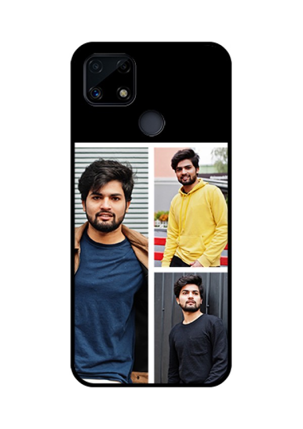Realme Narzo 20 Photo Printing on Glass Case  - Upload Multiple Picture Design