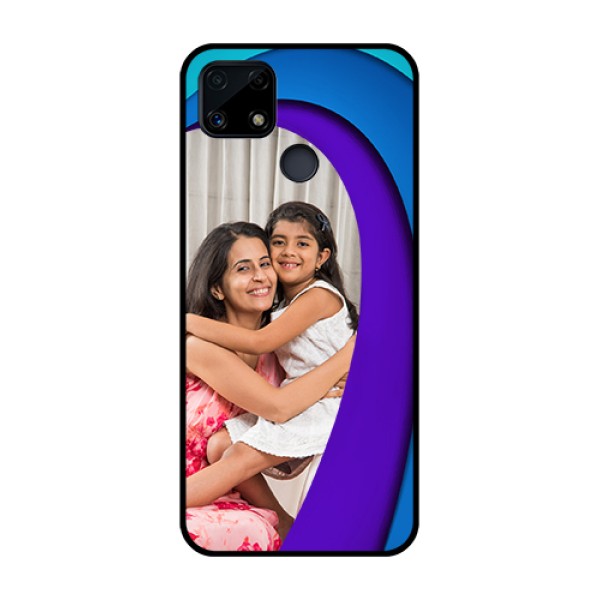 Realme Narzo 20 Photo Printing on Glass Case  - Simple Pattern Design