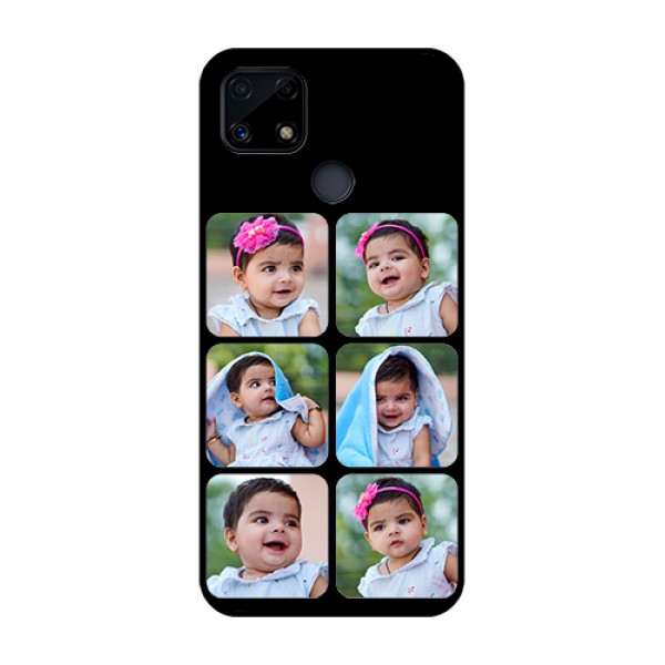 Realme Narzo 20 Photo Printing on Glass Case - Multiple Pictures Design Realme Narzo 20 Photo Printing on Glass Case - Multiple Pictures Design
