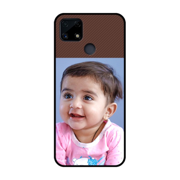 Realme Narzo 20 Custom Glass Mobile Case  - Elegant Case Design