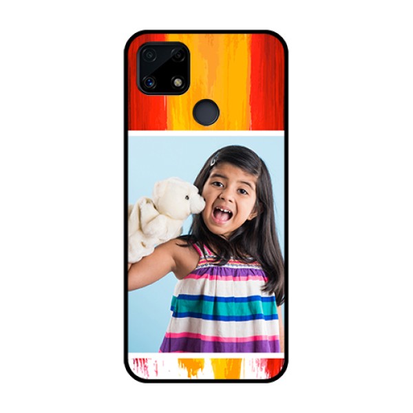 Realme Narzo 20 Personalized Glass Phone Case - Multi Color Design Realme Narzo 20 Personalized Glass Phone Case - Multi Color Design