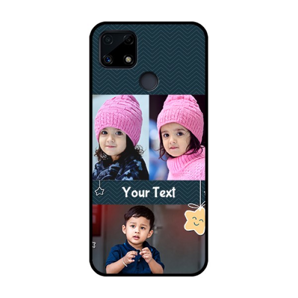 Realme Narzo 20 Custom Glass Mobile Case - Hanging Stars Design Realme Narzo 20 Custom Glass Mobile Case - Hanging Stars Design
