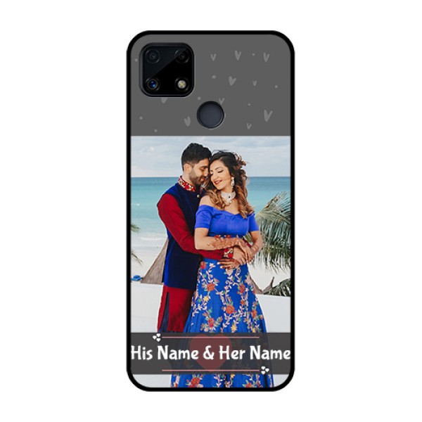 Realme Narzo 20 Custom Glass Mobile Case - Buy Love Design with Photo Online Realme Narzo 20 Custom Glass Mobile Case - Buy Love Design with Photo Online