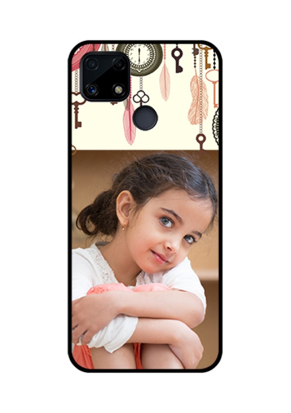 Realme Narzo 20 Custom Glass Mobile Case  - Boho Style Design