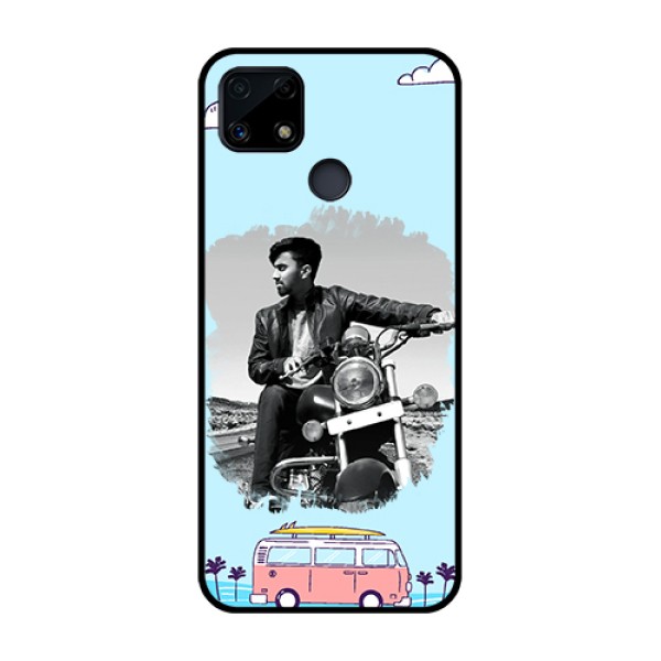 Realme Narzo 20 Photo Printing on Glass Case  - Travel & Adventure Design