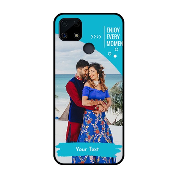 Realme Narzo 20 Custom Glass Mobile Case - Happy Moment Design Realme Narzo 20 Custom Glass Mobile Case - Happy Moment Design