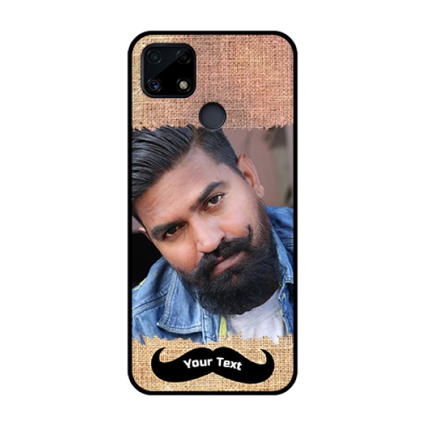 Realme Narzo 20 Personalized Glass Phone Case - with Texture Design Realme Narzo 20 Personalized Glass Phone Case - with Texture Design