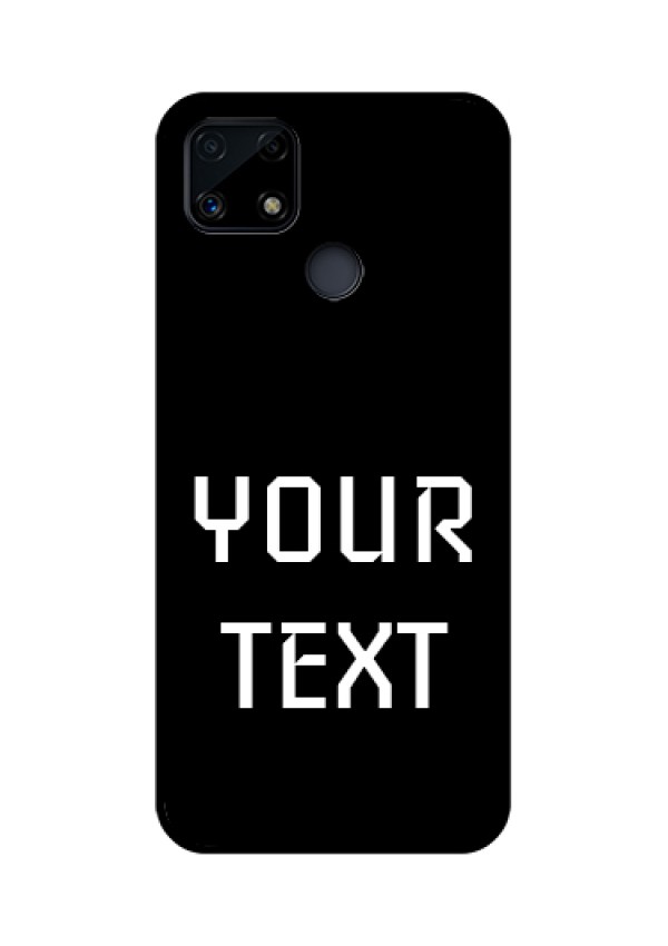 Realme Narzo 20 Your Name on Glass Phone Case