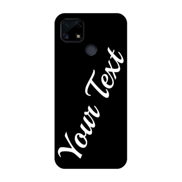 Realme Narzo 20 Custom Glass Mobile Cover with Your Name Realme Narzo 20 Custom Glass Mobile Cover with Your Name