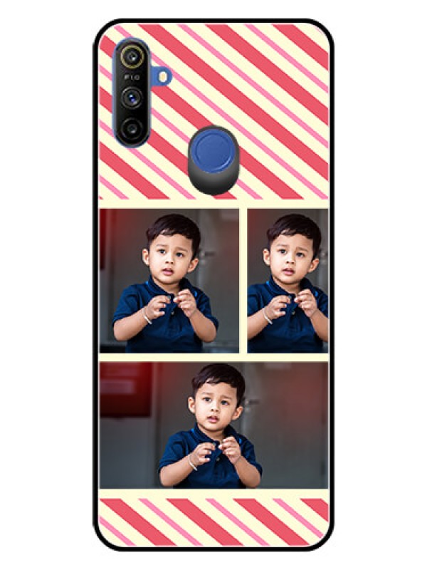 Custom Narzo 20A Personalized Glass Phone Case  - Picture Upload Mobile Case Design