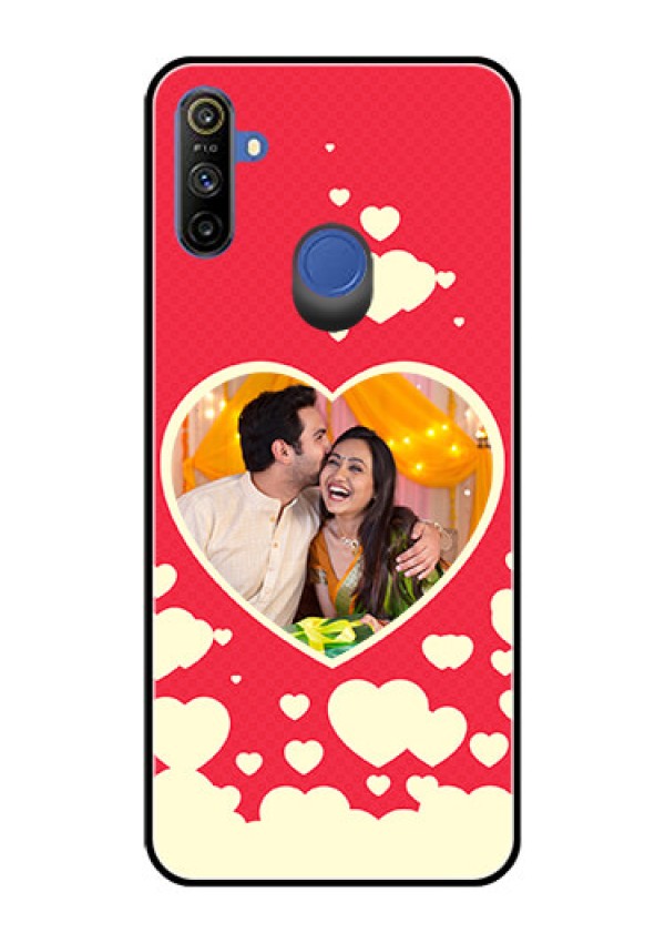 Narzo 20A Custom Glass Mobile Case  - Love Symbols Phone Cover Design