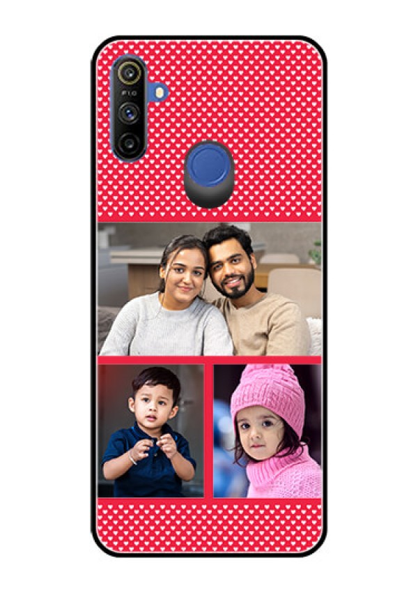 Narzo 20A Personalized Glass Phone Case  - Bulk Pic Upload Design