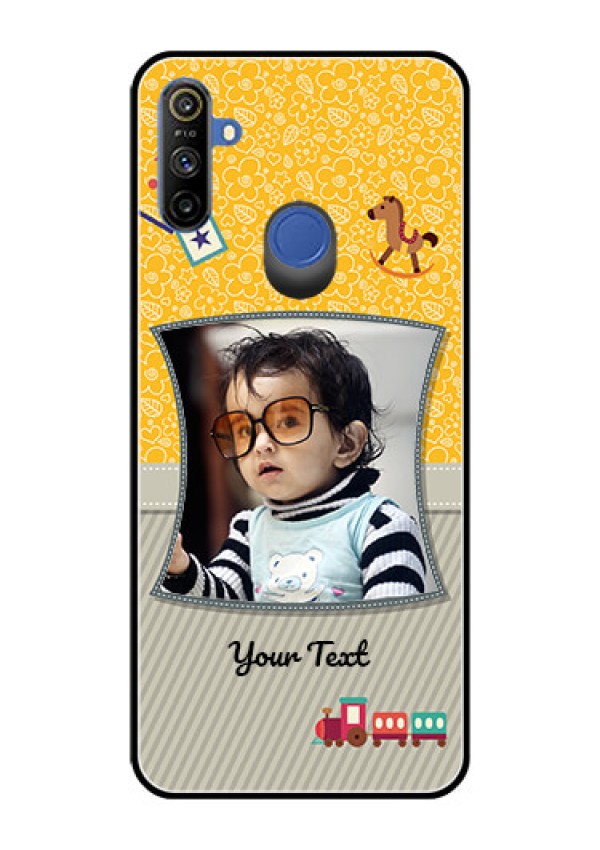 Narzo 20A Personalized Glass Phone Case  - Baby Picture Upload Design