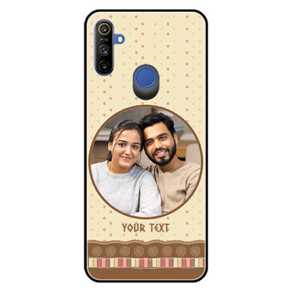 Narzo 20A Custom Glass Mobile Case - Brown Dotted Mobile Case Design Narzo 20A Custom Glass Mobile Case - Brown Dotted Mobile Case Design