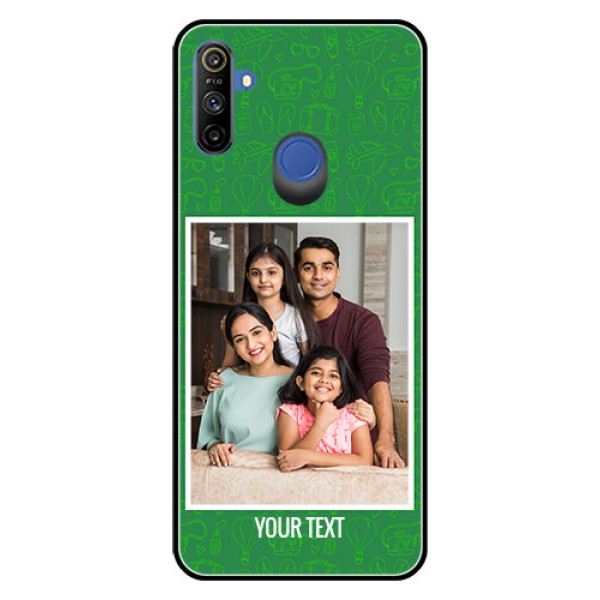 Narzo 20A Personalized Glass Phone Case  - Picture Upload Design