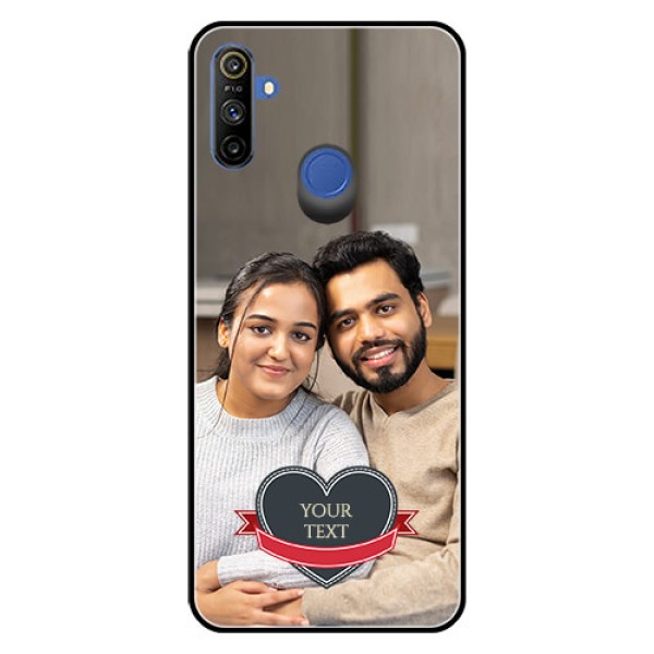 Narzo 20A Custom Glass Phone Case  - Just Married Couple Design