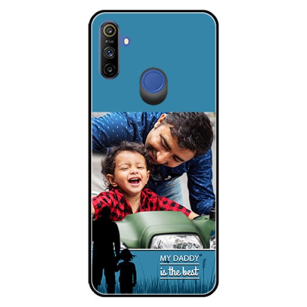 Narzo 20A Custom Glass Mobile Case  - Best dad design 