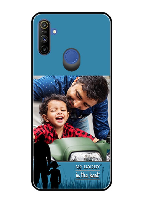 Narzo 20A Custom Glass Mobile Case  - Best dad design 