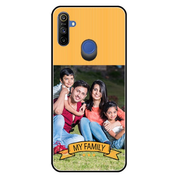 Narzo 20A Custom Glass Phone Case  - My Family Design