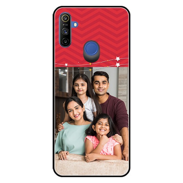 Narzo 20A Personalized Glass Phone Case  - Happy Family Design