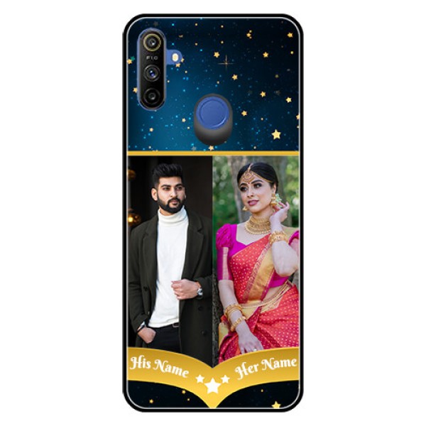 Narzo 20A Custom Glass Phone Case - Galaxy Stars Backdrop Design Narzo 20A Custom Glass Phone Case - Galaxy Stars Backdrop Design