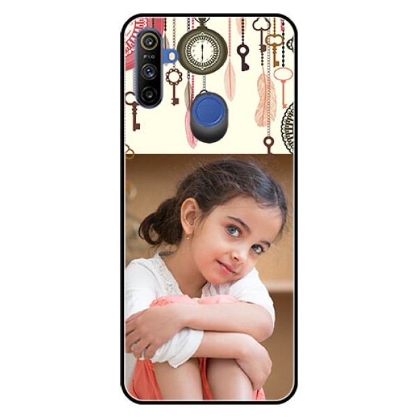 Narzo 20A Custom Glass Mobile Case  - Boho Style Design