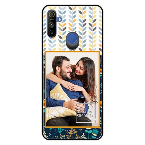 Narzo 20A Custom Glass Mobile Case  - Pattern Design