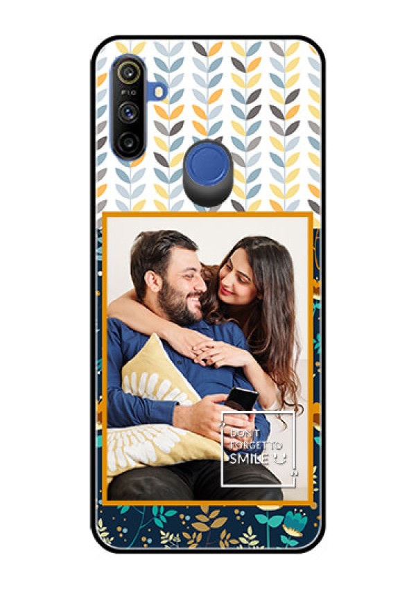 Narzo 20A Custom Glass Mobile Case  - Pattern Design