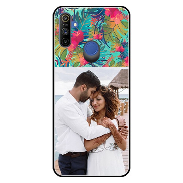 Narzo 20A Photo Printing on Glass Case - Watercolor Floral Design Narzo 20A Photo Printing on Glass Case - Watercolor Floral Design