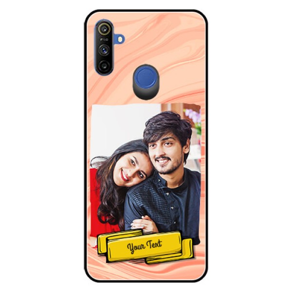 Narzo 20A Personalized Glass Phone Case - Marble Texture Design Narzo 20A Personalized Glass Phone Case - Marble Texture Design