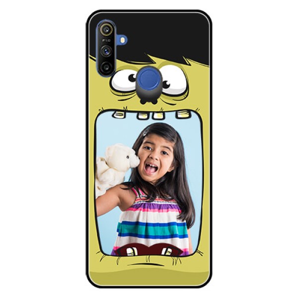 Narzo 20A Personalized Glass Phone Case - Cartoon monster back case Design Narzo 20A Personalized Glass Phone Case - Cartoon monster back case Design
