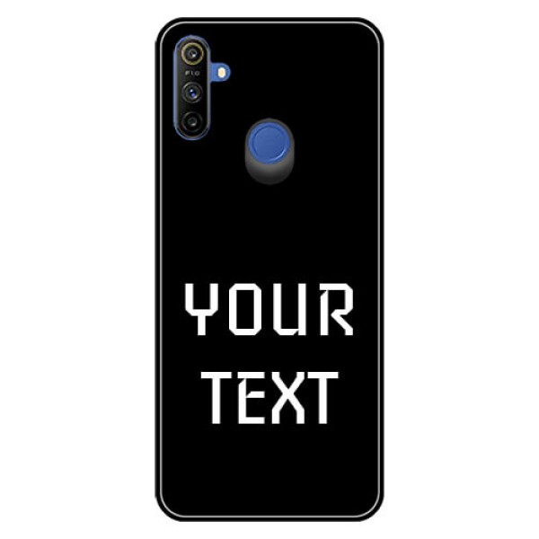 Narzo 20A Your Name on Glass Phone Case