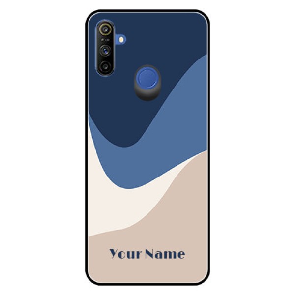Narzo 20A Custom Glass Phone Case - Abstract Drip Art Design Narzo 20A Custom Glass Phone Case - Abstract Drip Art Design