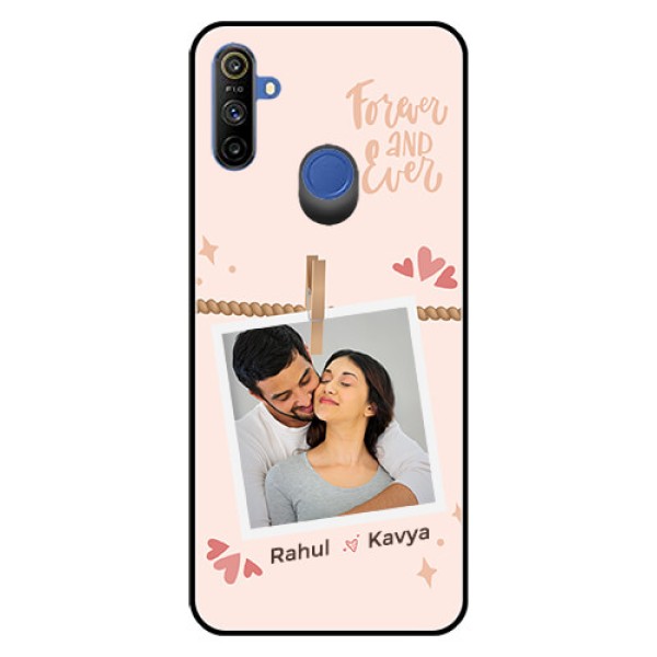 Narzo 20A Custom Glass Phone Case - Forever and ever love Design Narzo 20A Custom Glass Phone Case - Forever and ever love Design