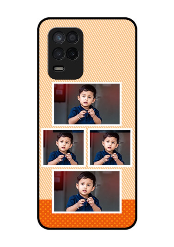 Realme Narzo 30 5G Photo Printing on Glass Case - Bulk Photos Upload Design