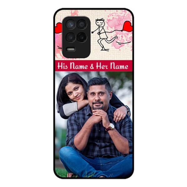 Realme Narzo 30 5G Photo Printing on Glass Case - You and Me Case Design Realme Narzo 30 5G Photo Printing on Glass Case - You and Me Case Design