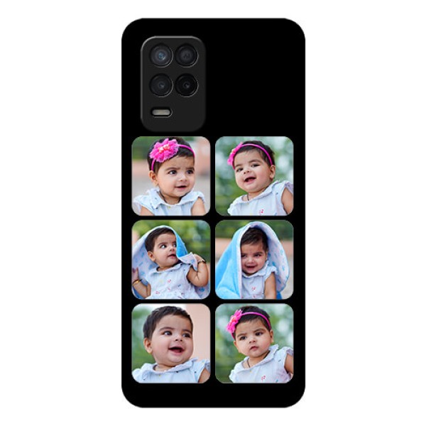 Realme Narzo 30 5G Photo Printing on Glass Case - Multiple Pictures Design Realme Narzo 30 5G Photo Printing on Glass Case - Multiple Pictures Design