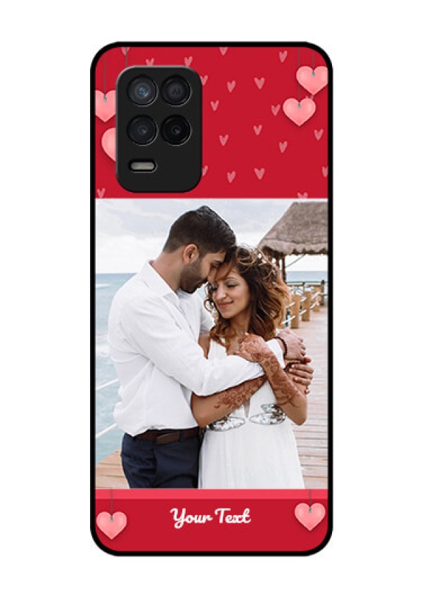 Realme Narzo 30 5G Custom Glass Phone Case - Valentines Day Design