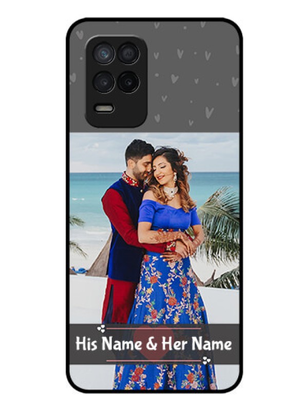 Custom Realme Narzo 30 5G Custom Glass Mobile Case - Buy Love Design with Photo Online
