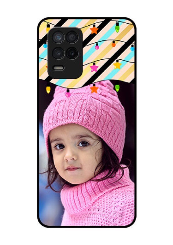 Realme Narzo 30 5G Custom Glass Mobile Case - Lights Hanging Design